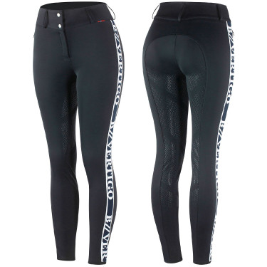 Pantalon d'équitation fonctionnel taille haute fond intégral silicone Angelika femme B Vertigo Pantalon d'équitation fonctionnel taille haute fond intégral silicone Angelika femme B Vertigo