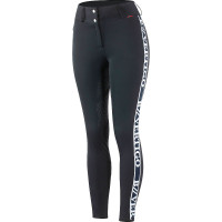 Pantalon d'équitation fonctionnel taille haute fond intégral silicone Angelika femme B Vertigo Bleu marine foncé Pantalon d'équitation fonctionnel taille haute fond intégral silicone Angelika femme B Vertigo Bleu marine foncé
