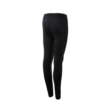 Collant d'équitation fond intégral avec silicone Madison enfant Horze Noir