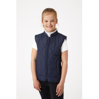 Veste matelassée classique  enfant Horze Bleu foncé peacoat Veste matelassée classique  enfant Horze Bleu foncé peacoat