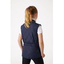 Veste matelassée classique  enfant Horze Bleu foncé peacoat Veste matelassée classique  enfant Horze Bleu foncé peacoat