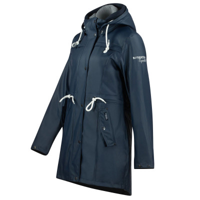 Imperméable en PU Emma femme B Vertigo Bleu marine foncé