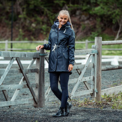 Imperméable en PU Emma femme B Vertigo Bleu marine foncé Imperméable en PU Emma femme B Vertigo Bleu marine foncé
