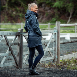 Imperméable en PU Emma femme B Vertigo Bleu marine foncé Imperméable en PU Emma femme B Vertigo Bleu marine foncé