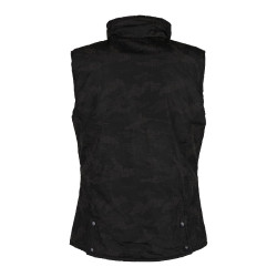 Gilet réfléchissant Camo Luminox pour femme Horze Noir / argent Gilet réfléchissant Camo Luminox pour femme Horze Noir / argent