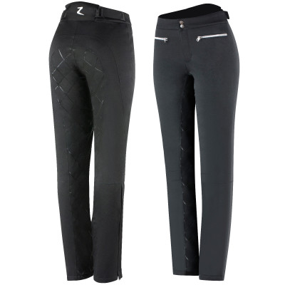 Pantalon d'équitation impression silicone Adeline femme Horze Noir