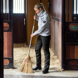 Pantalon d'équitation impression silicone Adeline femme Horze Noir