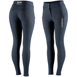 Pantalon d'équitation thermique Fond intégral Silicone Justine femme B Vertigo