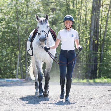 Pantalon d'équitation Meghan fond intégral grip silicone femme B Vertigo Pantalon d'équitation Meghan fond intégral grip silicone femme B Vertigo