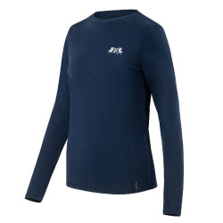 Tee-shirt manches longues Daniele femme B Vertigo Bleu marine foncé