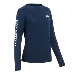 Tee-shirt manches longues Daniele femme B Vertigo Bleu marine foncé