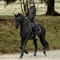Bonnet anti-mouches Adepto Horze Noir Bonnet anti-mouches Adepto Horze Noir