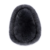 Pad pour collier de chasse Harleigh en mouton Horze Gris foncé