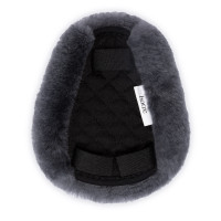 Pad pour collier de chasse Harleigh en mouton Horze Gris foncé Pad pour collier de chasse Harleigh en mouton Horze Gris foncé