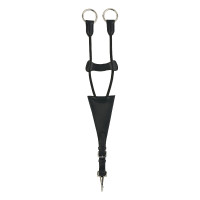 Flèche de Martingale en cuir Wimbledon Horze Noir Flèche de Martingale en cuir Wimbledon Horze Noir