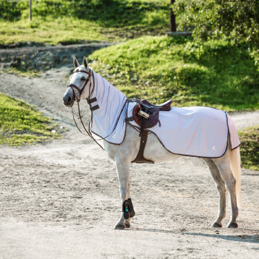 Couverture anti-insectes pour monter à cheval Eira avec encolure amovible Horze Couverture anti-insectes pour monter à cheval Eira avec encolure amovible Horze