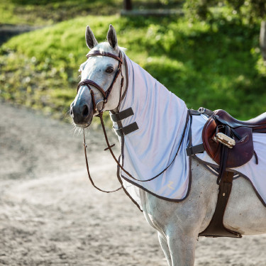 Couverture anti-insectes pour monter à cheval Eira avec encolure amovible Horze Couverture anti-insectes pour monter à cheval Eira avec encolure amovible Horze