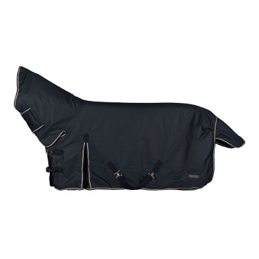Couverture d'extérieur avec couvre-encolure Glasgow 300 g poney Horze Couverture d'extérieur avec couvre-encolure Glasgow 300 g poney Horze
