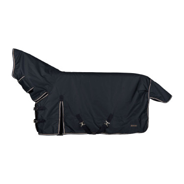 Couverture d'extérieur avec couvre-encolure Glasgow 100 g poney Horze Couverture d'extérieur avec couvre-encolure Glasgow 100 g poney Horze