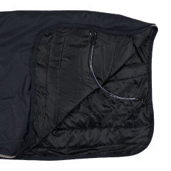 Couvre-reins Vancouver avec couvre-encolure amovible 200 g B Vertigo Bleu marine foncé