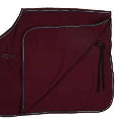 Couvre-reins couverture polaire Kiel Horze Rouge foncé