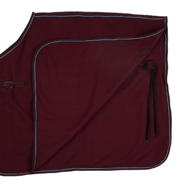 Couvre-reins couverture polaire Kiel Horze Rouge foncé