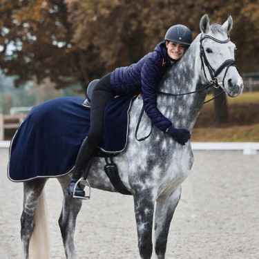Couvre-reins polaire Kiel Horze Bleu marine foncé Couvre-reins polaire Kiel Horze Bleu marine foncé