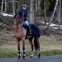 Couvre-reins Kingsley Horze Bleu marine foncé