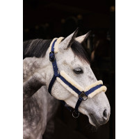 Licol Marquess avec doublure en fausse fourrure Horze Bleu Égée Licol Marquess avec doublure en fausse fourrure Horze Bleu Égée