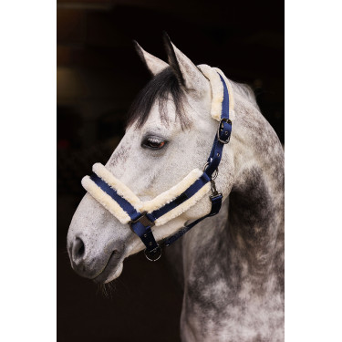 Licol Marquess avec doublure en fausse fourrure Horze Licol Marquess avec doublure en fausse fourrure Horze