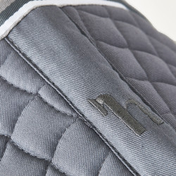 Tapis de selle mixte Adepto Horze Gris acier Tapis de selle mixte Adepto Horze Gris acier