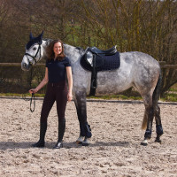 Tapis de selle mixte Adepto Horze Bleu marine foncé