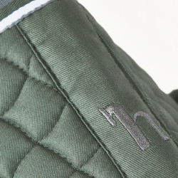 Tapis de selle de dressage Adepto Horze Vert kaki beetle Tapis de selle de dressage Adepto Horze Vert kaki beetle