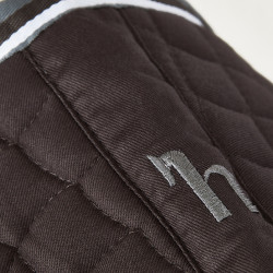 Tapis de selle de dressage Adepto Horze Marron foncé