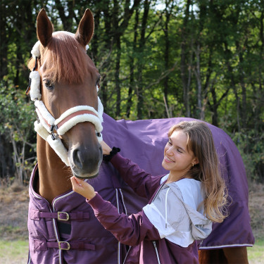 Licol Pénélope Soft Noir / beige