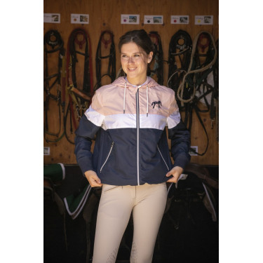Blouson Pénélope Celecce Marine / rose