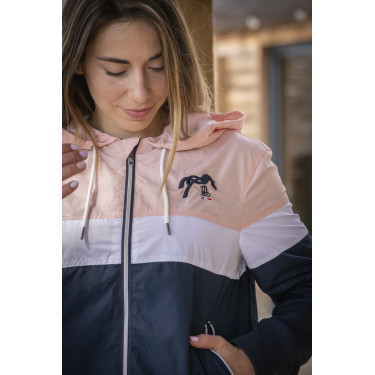 Blouson Pénélope Celecce Marine / rose Blouson Pénélope Celecce Marine / rose