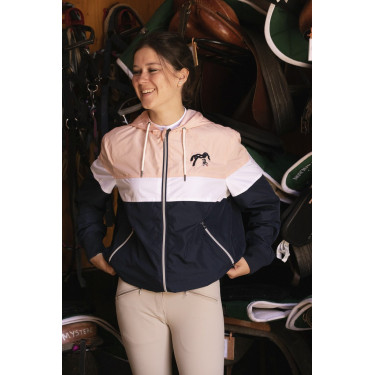 Blouson Pénélope Celecce Marine / rose Blouson Pénélope Celecce Marine / rose