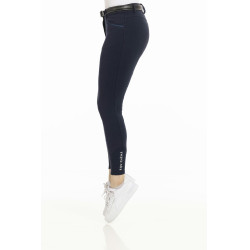 Pantalon Equithème Kim coton organique Bleu marine