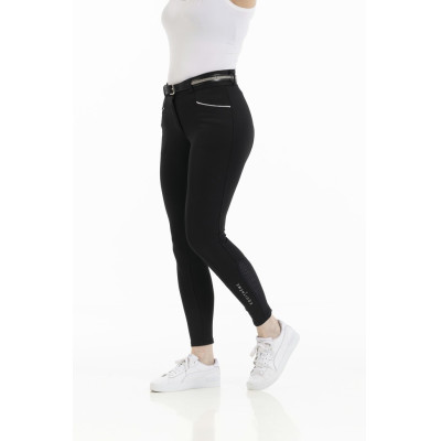 Pantalon Equithème Claudine fond silicone Noir