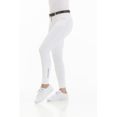 Pantalon Equithème Kendal fond silicone Blanc