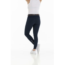 Pantalon Equithème Kendal fond silicone Bleu marine Pantalon Equithème Kendal fond silicone Bleu marine