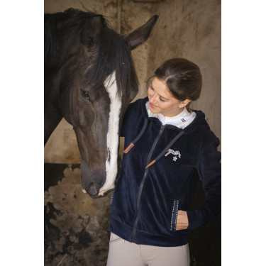 Sweat zip Emy Velvet Pénélope Sweat zip Emy Velvet Pénélope