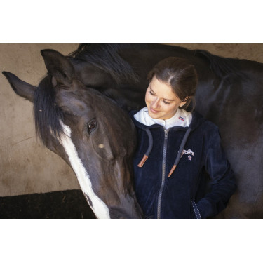 Sweat zip Emy Velvet Pénélope Sweat zip Emy Velvet Pénélope