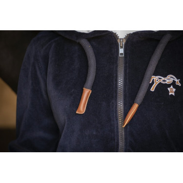 Sweat zip Emy Velvet Pénélope Sweat zip Emy Velvet Pénélope