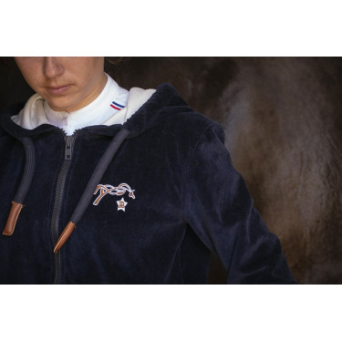 Sweat zip Emy Velvet Pénélope Sweat zip Emy Velvet Pénélope
