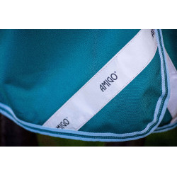 Couverture Horseware High Neck Amigo® Bravo 12 Original 250g 1200D Vert / aqua Couverture Horseware High Neck Amigo® Bravo 12 Original 250g 1200D Vert / aqua