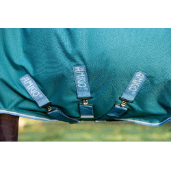 Couverture Horseware Amigo® Bravo 12 Plus 400g 1200D Vert / turquoise