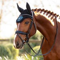 Bonnet anti-mouches Rhone LeMieux Espresso Marron Bonnet anti-mouches Rhone LeMieux Espresso Marron