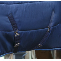Couverture d'écurie Riding World Marine / bleu ciel Couverture d'écurie Riding World Marine / bleu ciel